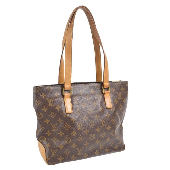 LOUIS VUITTON CABAS PIANO HAND TOTE BAG PURSE MONOGRAM - Picture 1 of 9